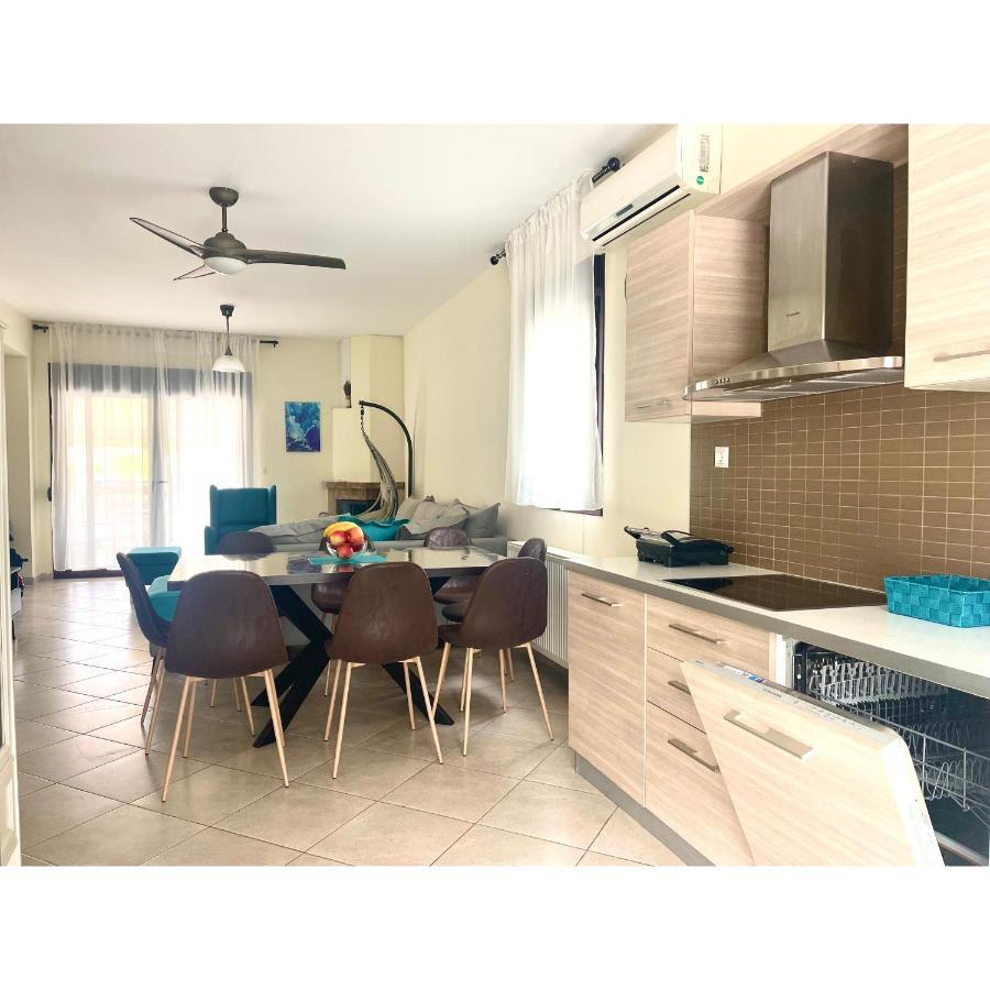 R Lux Villa Nea Kallikrateia المظهر الخارجي الصورة